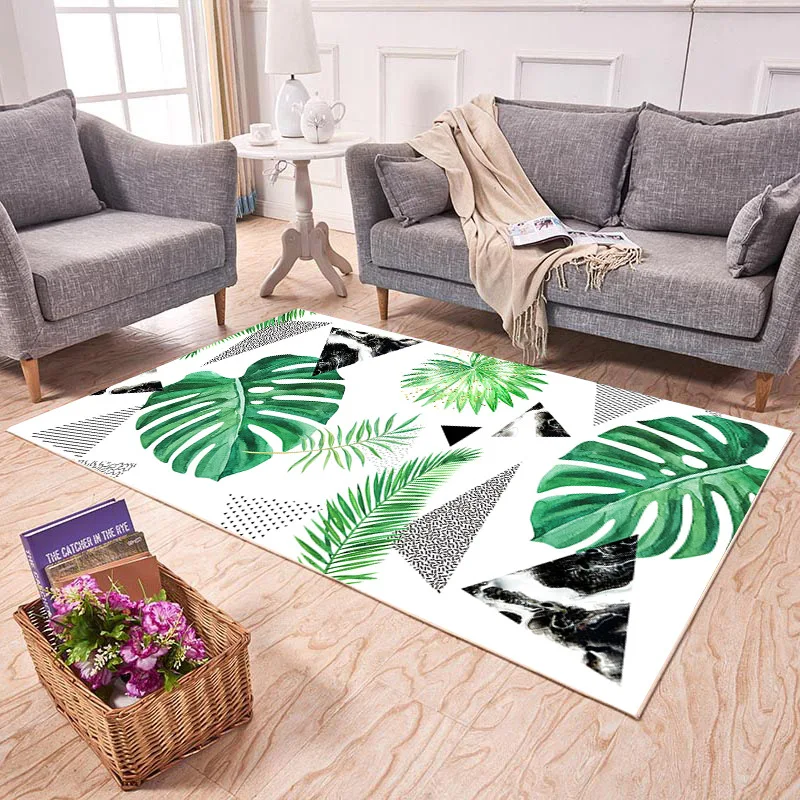 LOUTASI современный дверной коврик, напольный ковер для гостиной, тропический фламинго, узор, коралловый флисовый коврик, противоскользящий дверной коврик, домашний декор - Цвет: Style I