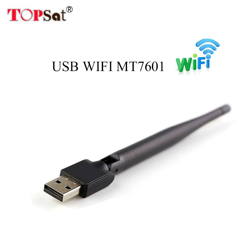 USB Wi Fi MT7601 беспроводной адаптер телевизионные антенны 150 Мбит/с портативный USB 2,0 для спутниковый ресивер reveiver ТВ коробка