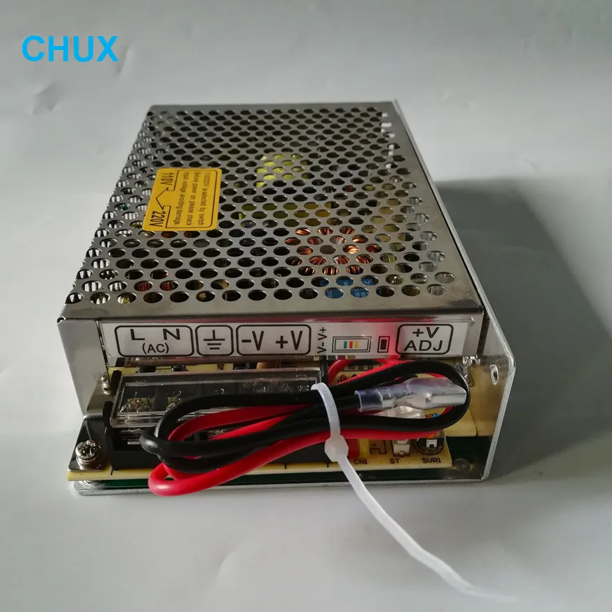 Chux 120W 12V Переключая Питание 10A 24V 5A SC-120-12v 24v Универсальный адаптер переменного тока в постоянный ток UPS/заряда Функция монитор импульсивный источник питания