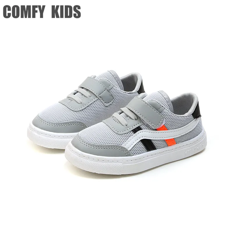

COMFY KIDS 2019 Summer Mesh fabric Kids Sneakers Shoes Fashion Casual Breathable Girls Flat With Sneakers Shoe For Child Sneaker
