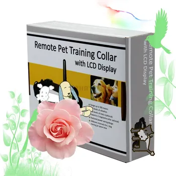 

LCD REMOTE 100 Levels of Static Stimulation & 100 Levels of Vibratio Remote Electric Dog Training Collar 998D