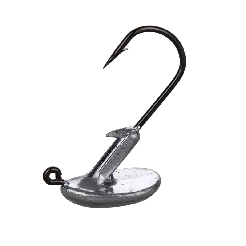 

Simpleyi 5pcst Blood Slot Lead Jig Head Tumbler Fishing Hook 3.5g 5g 7g 10g 14g Hooks for Soft Lure Carbon Steel Fishinghook