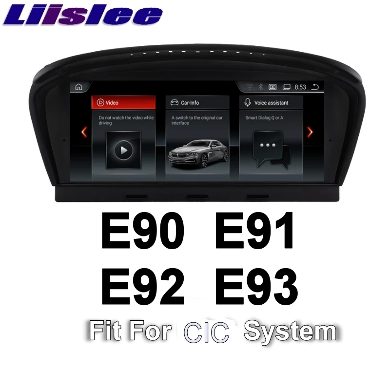 For BMW 3 E90 E91 E92 E93 2009~2012 LiisLee Car Multimedia GPS Audio Hi-Fi Radio Stereo Original Style For CIC Navigation NAVI 1