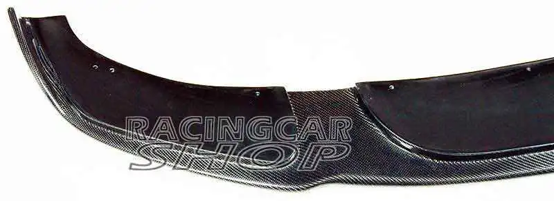 HAM style REAL CARBON FIBER FRONT LIP SPOILER FOR BMW F10 F18 5-SERIES MTECH Msport FRONT BUMPER 2011up
