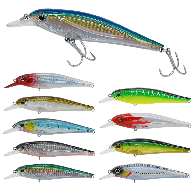 Minnow Baits 11.5cm22g Floating0-2.5m Fishing Lure Isca Artificiail Bait Para Pesca Carp Leurre Souple Peche Wobblers | Спорт и