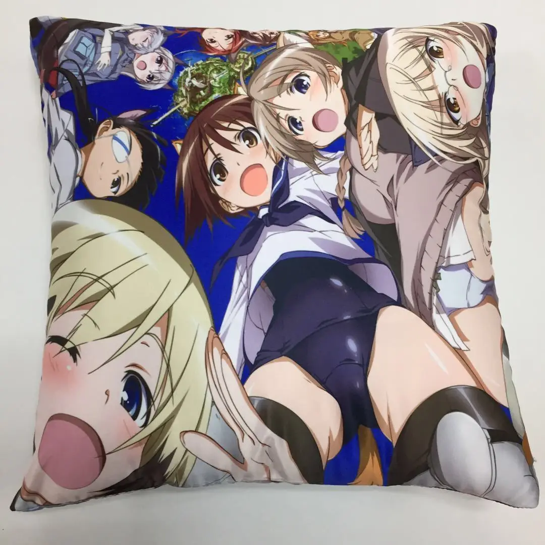 Новый Strike Witches Аниме Манга Двусторонняя Подушка Чехол s обнимая для подушки
