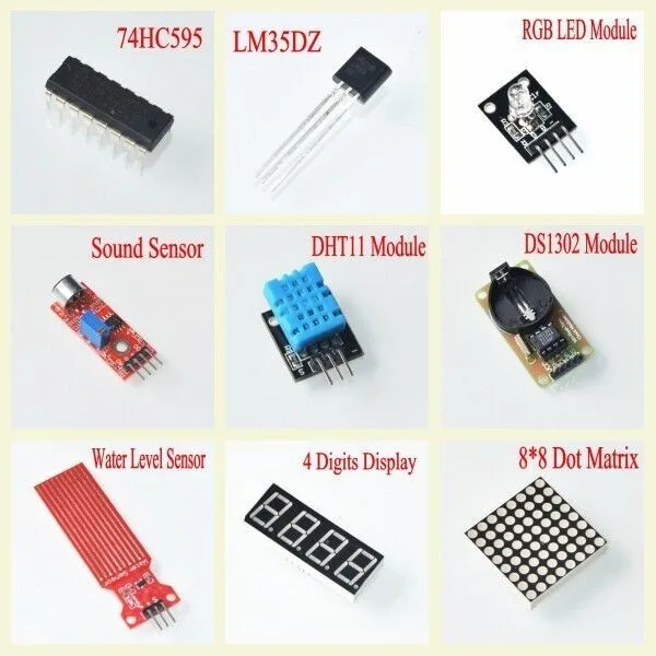 МЕГА 2560 r3 стартовый набор мотор сервопривод RFID ультразвуковое реле lcd