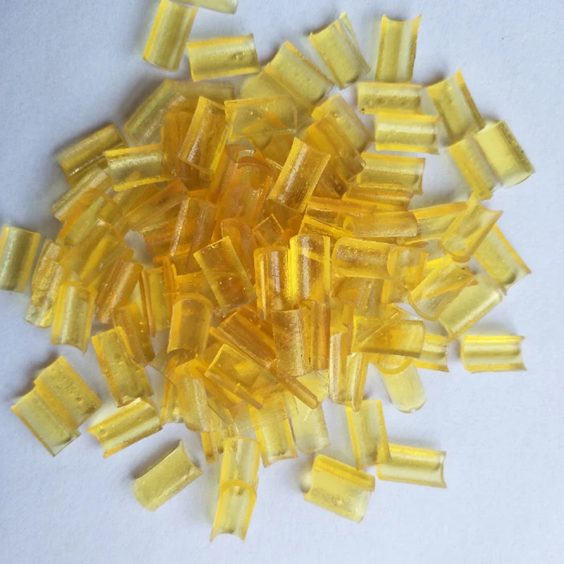 100PCS Keratin glue nail Nail Tip Keratin U-Shape Glue Nail Tip for fusion hair extension clear brown black yellow 4 color