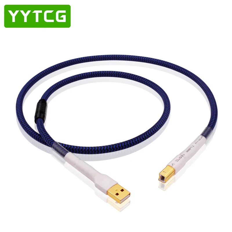 YYTCG Hifi USB кабель высокого качества тип А-тип в Hifi кабель для передачи данных для ЦАП