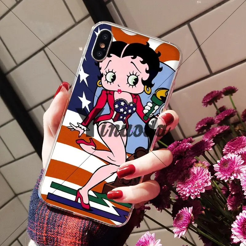 cartoon cute Betty boop
