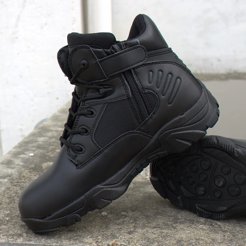 

Men Military Hiking Shoes Special Troops Combat Sneakers Outdoor Climbing Hunting Desert Boots Wear-resistant Footwear