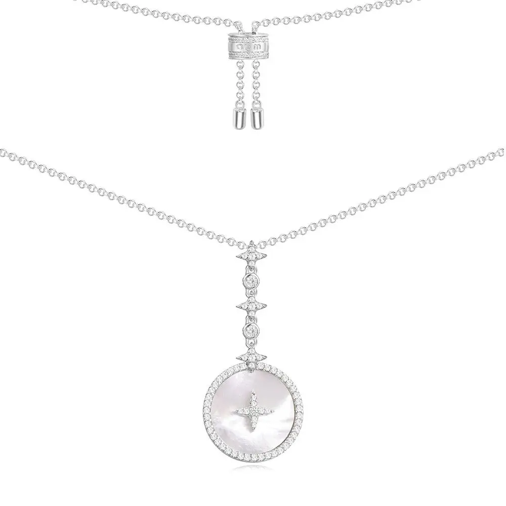 

JEM original 100% 925 sterling silver 1:1 APM necklace fashion jewelry dream catcher leaf series high quality necklace