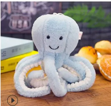 

about 25cm blue octopus soft doll lovely octopus plush toy kid's toy birthday gift h2372