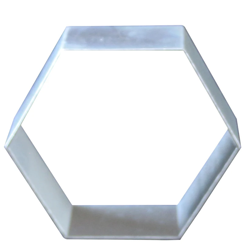 

Hexagon Shape Cookie Cutters Cake Aluminium Sugarcraft Cake Mold Fondant Cutter Mould Baking Tools Cookie Mold Cake Tools