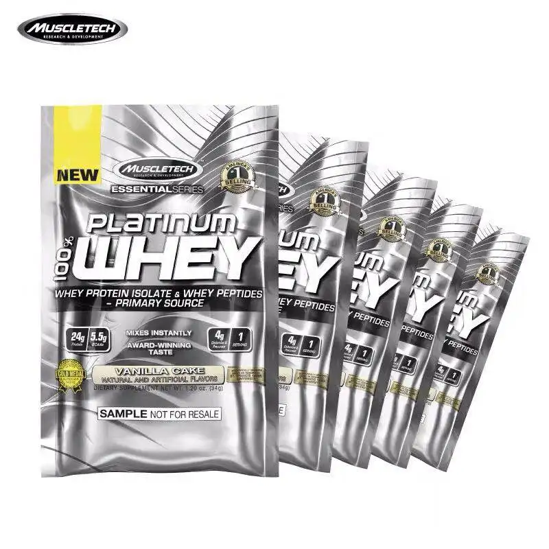 MUSCLETECH whey protein powder Muscle Technology Strengthen Muscles and Improve Immunity - Цвет: 3 bag of 102g