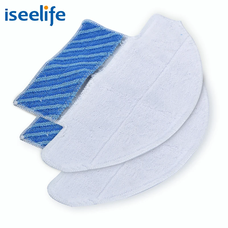

2pc Mop Cloth for ISEELIFE PRO1S PRO2S Smart Robot Vacuum Cleaner Robotic Vacuum Cleaner for Home Robot Vacuum Cleaner parts