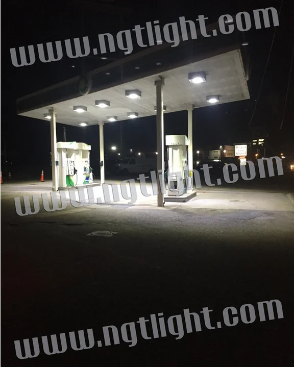 m h gas station