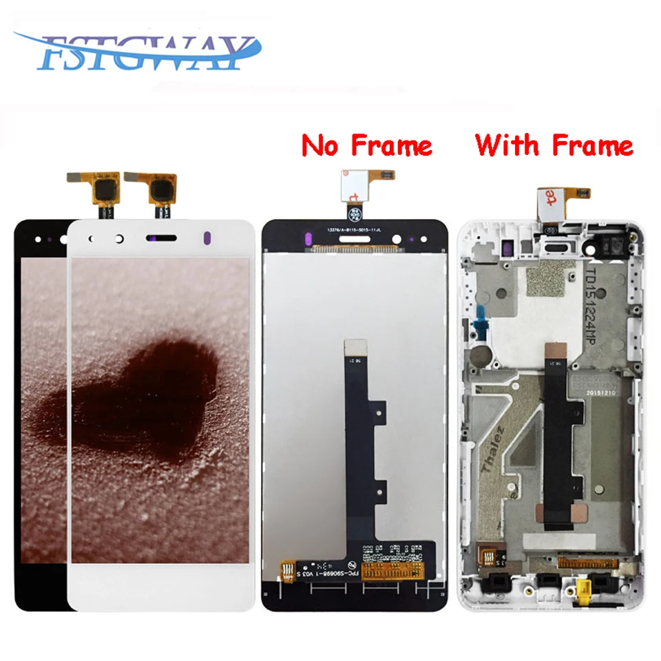

Tested for BQ Aquaris A4.5 LCD Display+Touch Screen Assembly White/Black Color +Tools