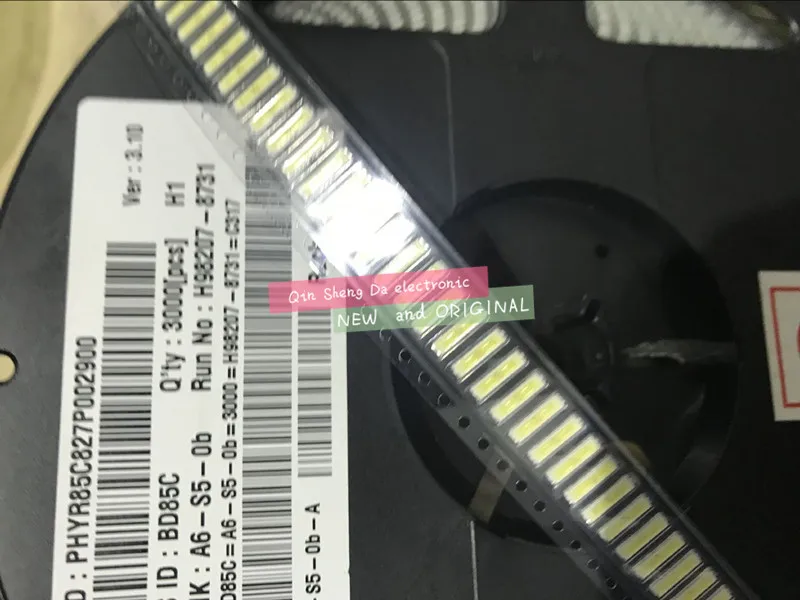 

100PCS FOR LG SMD 8520 LED Backlight 0.5W 8520 3V Cool white 50-55LM TV Application new