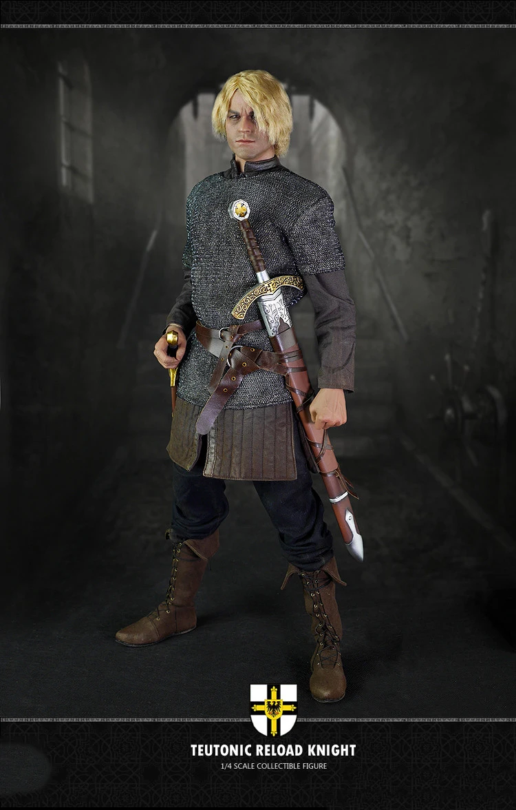Коллекционная полноразмерная фигурка рыцаря TEUTONIC RELOAD KNIGHT коллекционная для