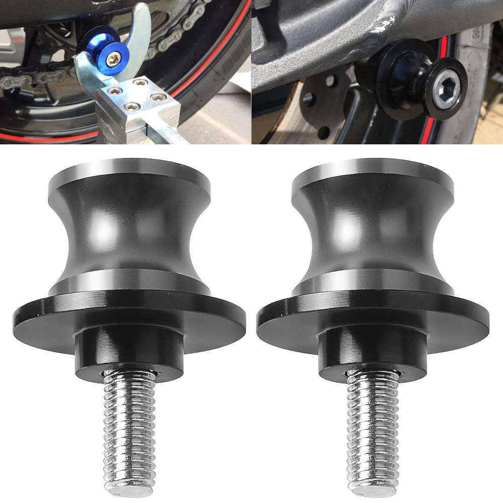8mm Motorcycle Stands Swingarm Spool Slider Stand Screws For Suzuki