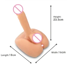 sex torso artificial woman sex dolls and Men Male Love Doll with Penis Dildo Lifelike Real Silicone Male Dildo Sex Doll