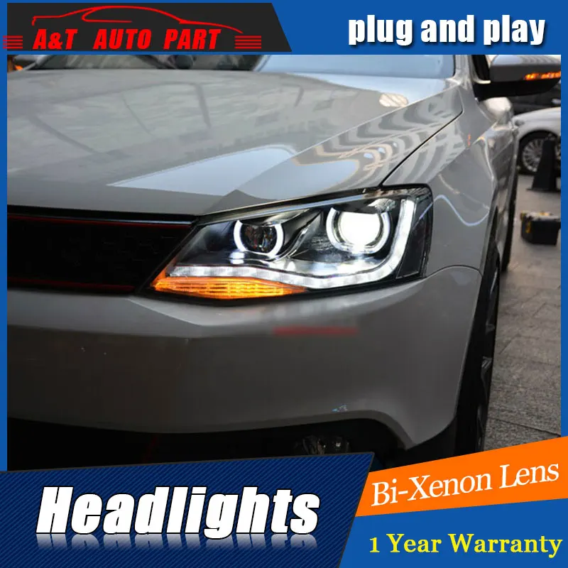 

Auto.Pro Car Styling for 2011-2018 VW Jetta Headlights New Jetta LED Headlight Cruiser drl Lens Double Beam H7 HID Xenon