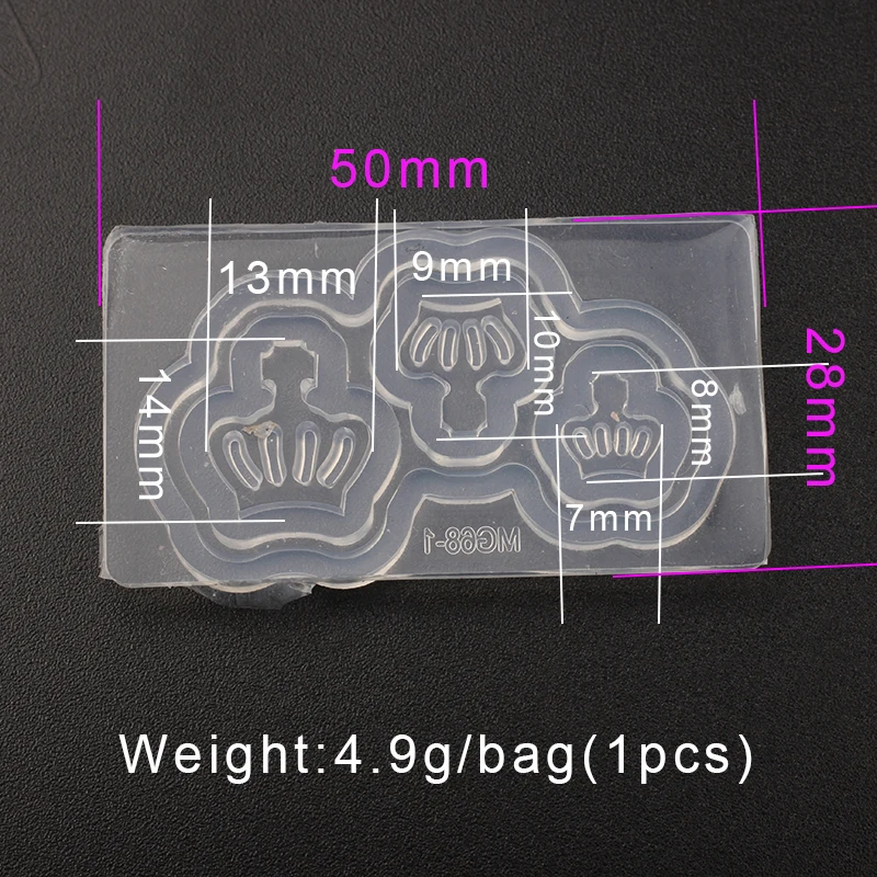 1 шт УФ ювелирная смола жидкости силиконовые формы Кролик Бадья Корона Смола трафарет для маникюра силиконовые полимерная форма для