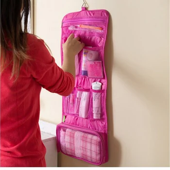 

vanzlife Cosmetic bag Korean multi-function travel travel portable white-collar wash bag