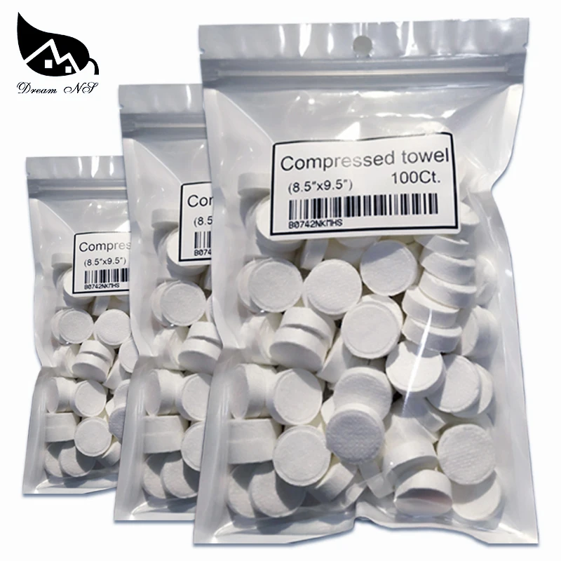 Mimpi Ns Putih Handuk Terkompresi Koin Berkemah Bbq Memancing Kebugaran  Olahraga Perjalanan Tisu Non Woven Ditekan Handuk Ajaib 1000 Buah|Face  Towels| - Aliexpress