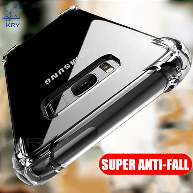Transparent Phone Cases For Samsung S8 Plus S9 Plus Note 8
