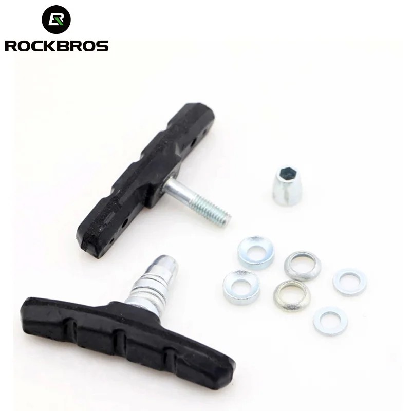 ROCKBROS 1 пара Горный и дорожный велосипед велоспорт тормозная колодка v тормоз V