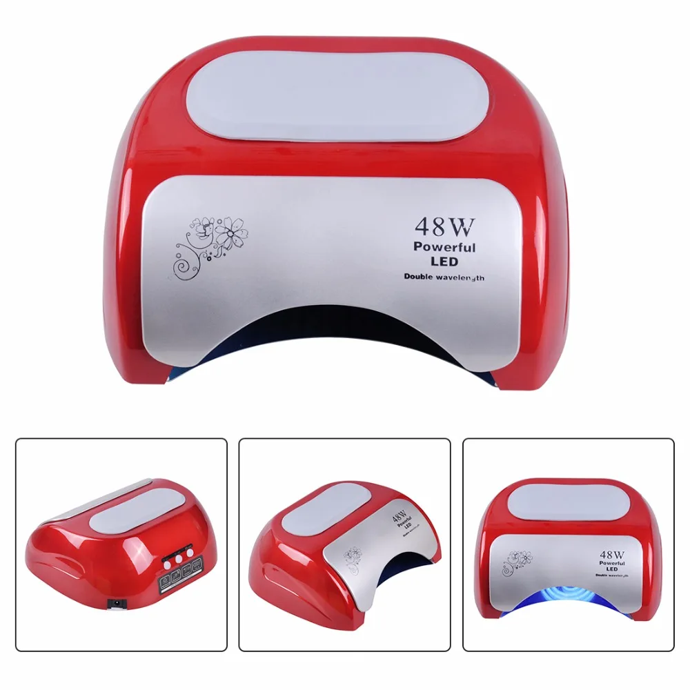  Biutee 48W Nail Dryer Polish Machine CCFL UV Lamp LED Nail Lamp For Gel Nail Polish Art Automatic H - 32786785395