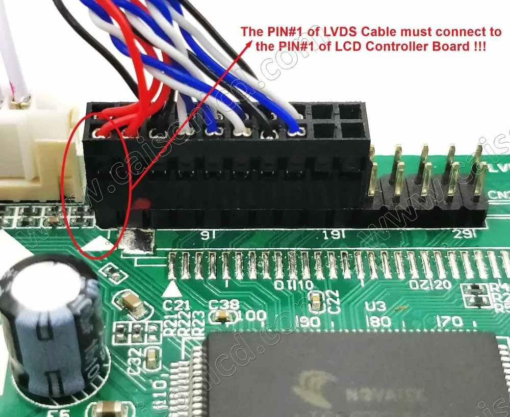 lcd LVDS плата контроллера с HDMI DVI VGA для 10," 1024X600 lcd TFT панель: HSD101PFW4-A00.HSD101PFW3-A