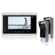 Homefong Touch Screen 7 Video font b Door b font Phone Doorbell Intercom Kit Support SD