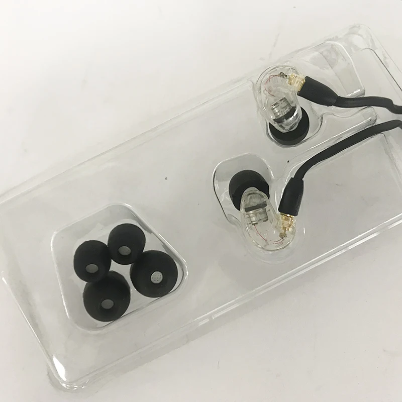 Новый бренд SE215 беспроводные наушники blutooth вкладыши Hi Fi стерео отдельный кабель