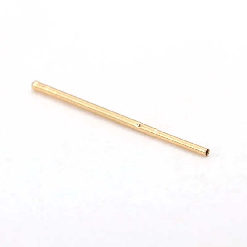 New Durable Spring Test Probe Phosphorus Copper Tube Gold Plated Electrical Instrument Tool For Testing Circuit Board R058-2C