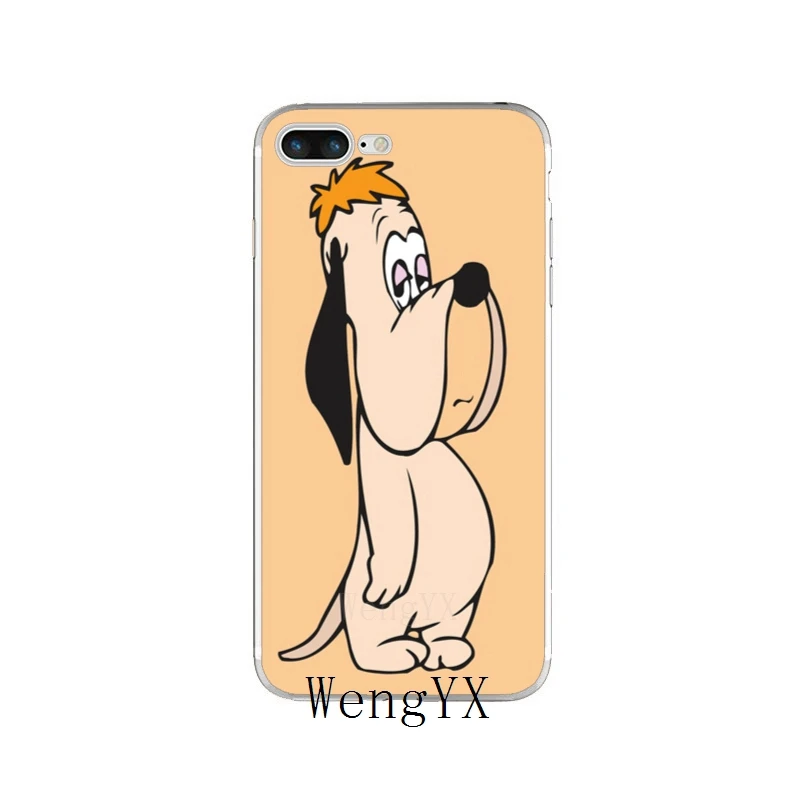 Wengyx Cute Cartoon Movie Droopy Dog Slim Silicone Soft Phone Case