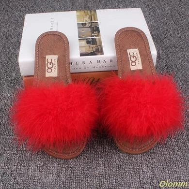 Домашние хлопковые плюшевые тапочки; сезон весна-лето-осень-зима; женская домашняя обувь на плоской подошве; zapatos de mujer; ; - Цвет: red