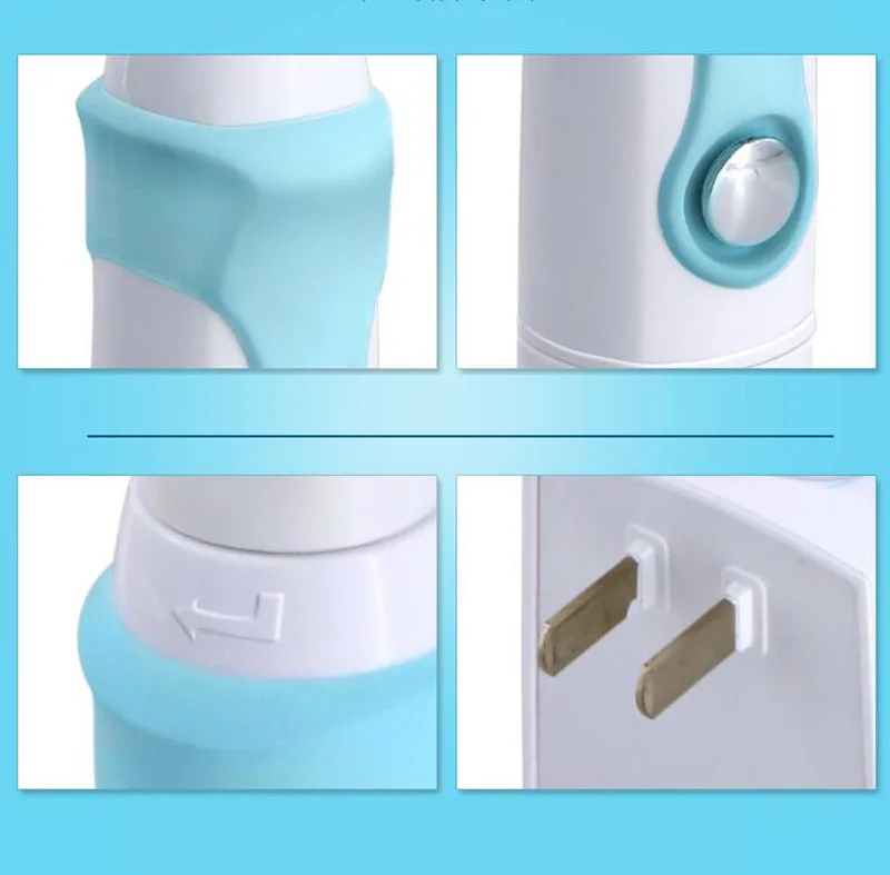 Escova de Dentes Elétrica à Prova Cabeças de Substituição Escova os Dentes Sônica Ultra-sônica Água Universal Rotary Elétrica 30000 - Min Profissional d' 12 Prova D' Água Universal Rotary Elétrica Cabeças