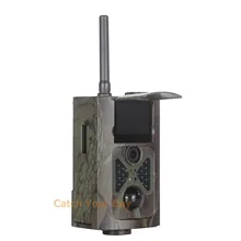 HD 1080P Hunting Camera GSM MMS SMTP Night Vision Infrared Wildlife Game Trail Camera HC500M