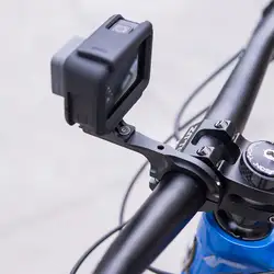 ZTTO велосипедный руль вращающийся Gopro Крепление стойки высокопрочная велосипедная камера держатель переходник-салазки для MTB шоссейного