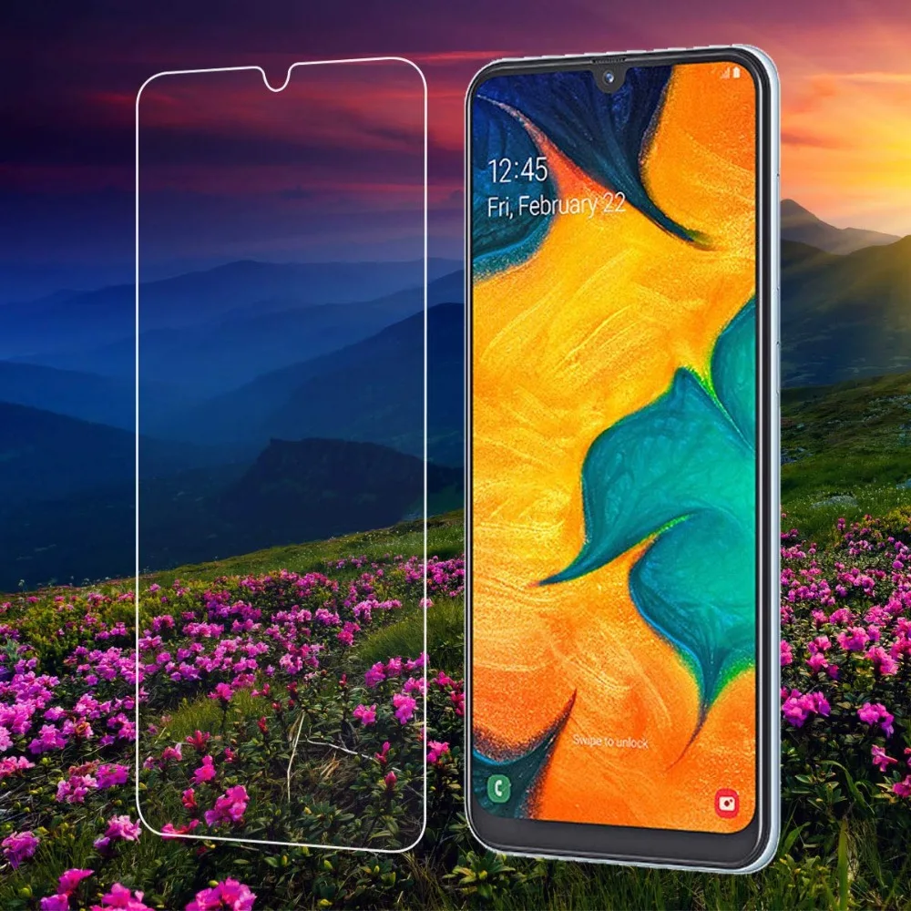 Защитная пленка для экрана для samsung A40 A50 A70 A80 A20E A10 A20 A30 A60 A9 A7 A6 плюс закаленное Стекло Анти-Царапины 50 40 30 пленка