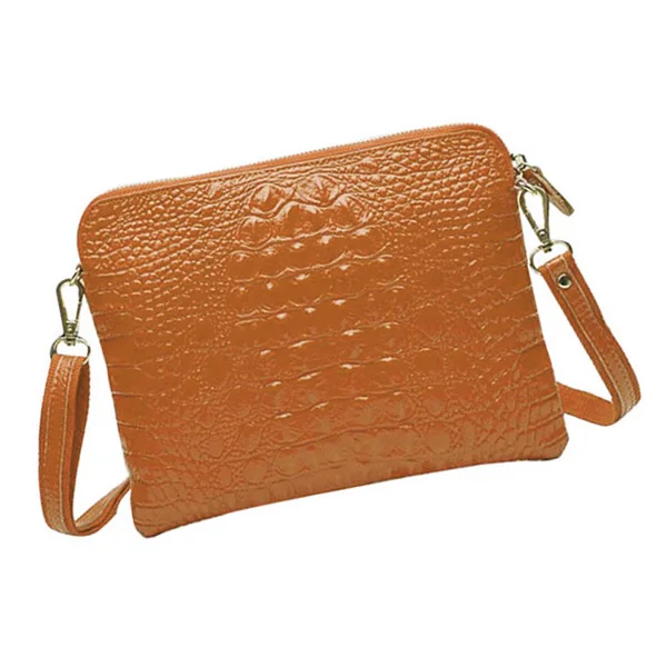 Женская сумка-мессенджер из натуральной кожи, сумки известных брендов, дизайнерская Высококачественная модная сумка(лимонно-желтый - Цвет: Yellowish Brown