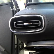 For Toyota Prius Prime PHV 2017 2018 ABS Matte Interior Side Air Vent Outlet Cover Trim 2pcs Car Styling Accessories!
