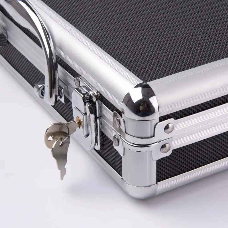 SINAIRSOFT-high-quality-Aluminum-alloy-Tactical-Hard-Pistol-Case-Gun-Case-Padded-Foam-Lining-for-hunting