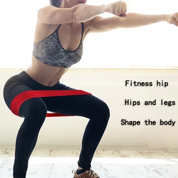 

2018 Hip Loop Exercise Bands Thick Non Slip Workout Bands For Booty Thigh Glutes Soft Workout Squat Legs Butt Thighs