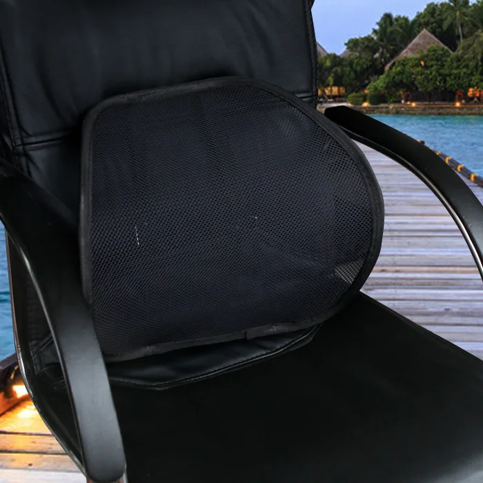 

Seasons thickening breathable mesh lumbar massage by car waist scapegoat pillow cushions office chair child Belt