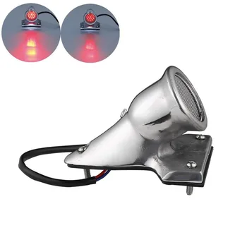 

Retro LED Rear Motorcycle Polish Brake Tail Light For Harley Bobber Chopper
