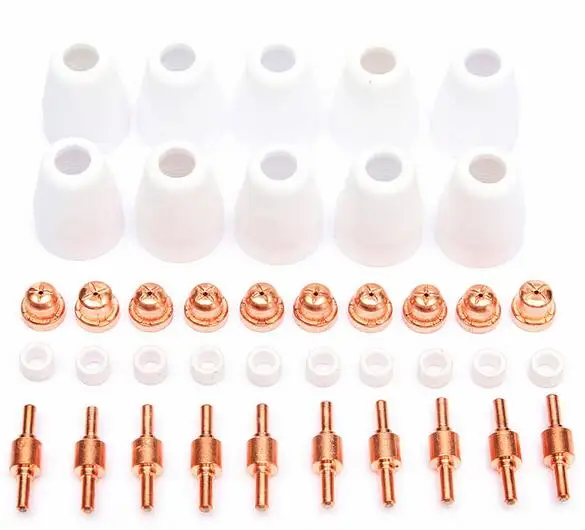 Free Shipping New PT 31 LG 40 Air Plasma Cutting Straight Machine Torch consumables 40PCS Standard Free Shipping New PT 31 LG 40 Air Plasma Cutting Straight Machine Torch consumables 40PCS Standard